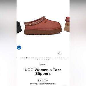 UGG Women's Tazz Slippers - Red Jasper